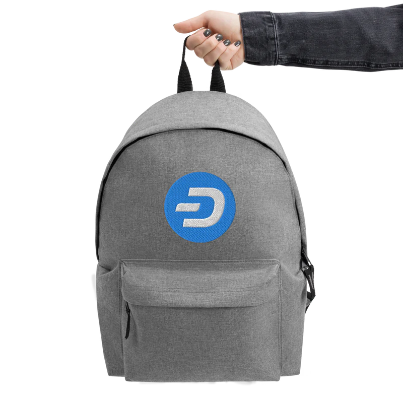Dash Embroidered Backpack